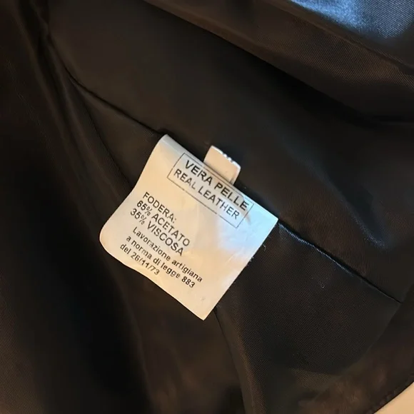 Tume real leather jacket - Picture 3 of 3